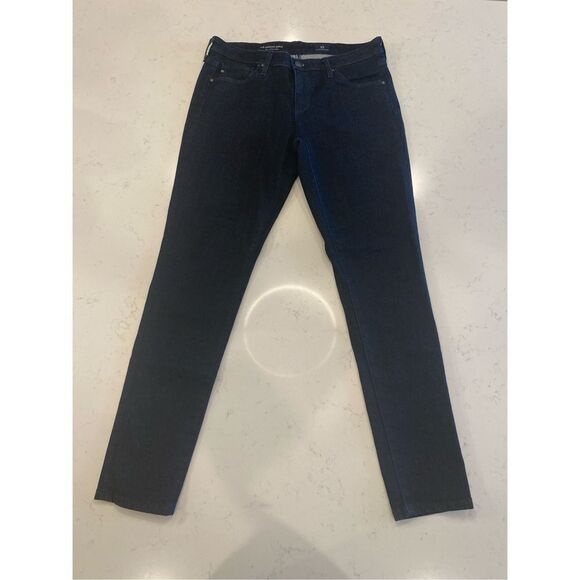 Ag Adriano Goldschmied the legging ankle skinny jeans indigo winter size 28 - Picture 5 of 10
